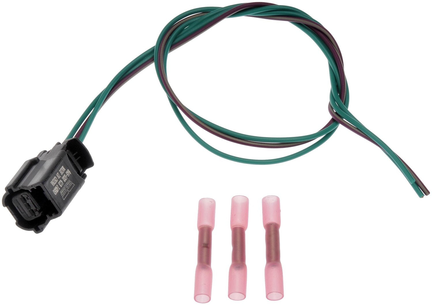 Dorman Wiring Connector, Parking Aid Sensor Connector Style, 3-pin, 20-gauge,