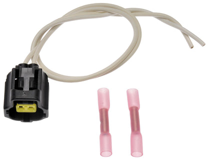 Dorman - TECHoice Air Charge Temperature Sensor Connector Canister Vent Valve Connector Pigtail for 1995-2009 Ford, Lincoln & Mercury 645-555