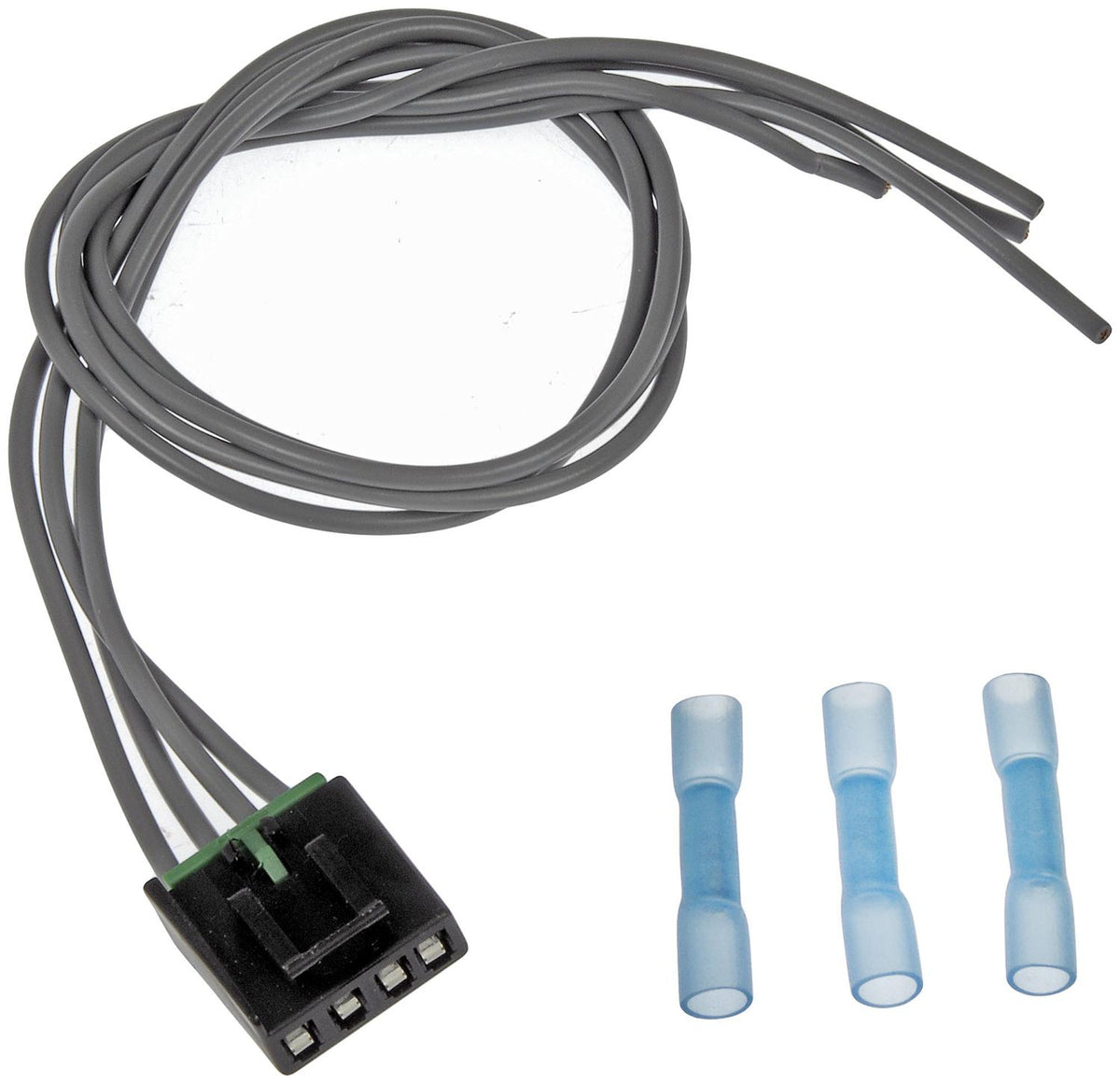 Dorman - TECHoice Electrical Pigtail Body Connector and Harness 4 Wire with Weatherproof Terminals for 1990-2009 General Motors, 2005-2008 Isuzu, 2005-2009 Saab 645-596