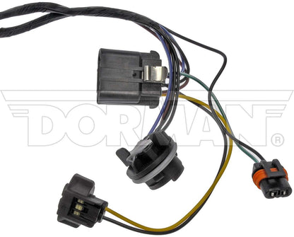 Dorman - TECHoice Headlight Socket with Two Lamp Sockets And Three Connectors for 2014-07 Chevrolet 645-745