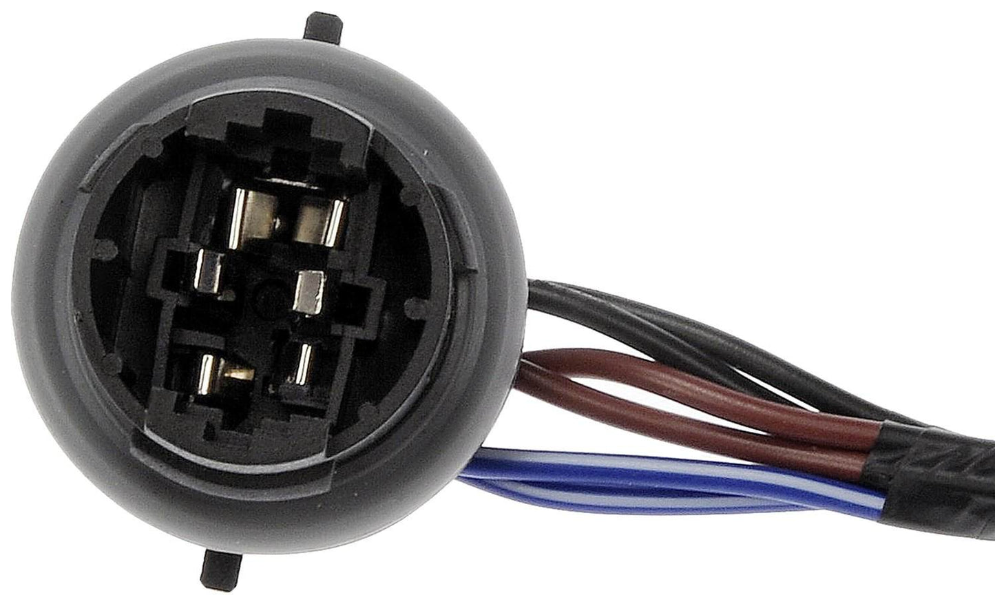 Dorman - TECHoice Headlight Socket with Two Lamp Sockets And Three Connectors for 2014-07 Chevrolet 645-745