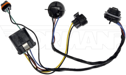 Dorman - TECHoice Headlight Socket with Two Lamp Sockets And Three Connectors for 2014-07 Chevrolet 645-745