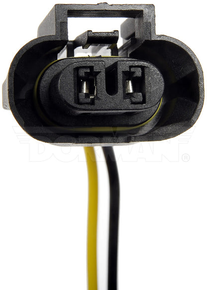 Dorman - TECHoice Headlight Socket with Two Lamp Sockets And Three Connectors for 2014-07 Chevrolet 645-745