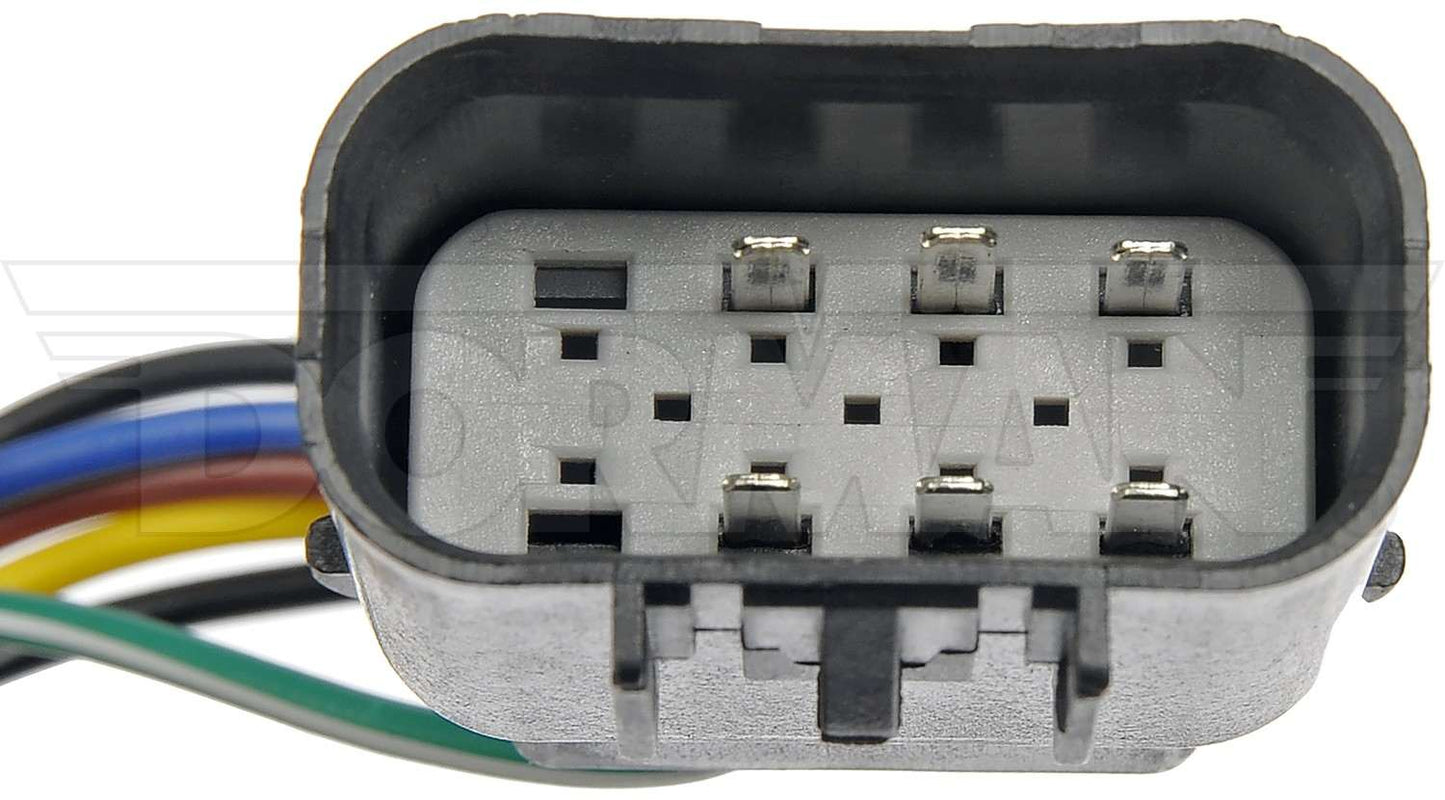 Dorman - TECHoice Headlight Socket with Two Lamp Sockets And Three Connectors for 2014-07 Chevrolet 645-745