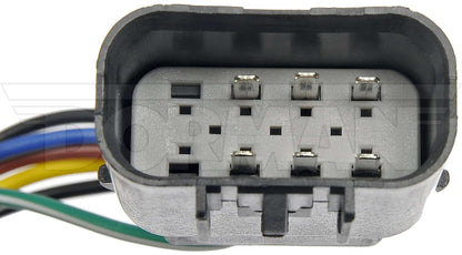 Dorman - TECHoice Headlight Socket with Two Lamp Sockets And Three Connectors for 2014-07 Chevrolet 645-745