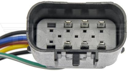 Dorman - TECHoice Headlight Socket with Two Lamp Sockets And Three Connectors for 2014-07 Chevrolet 645-745