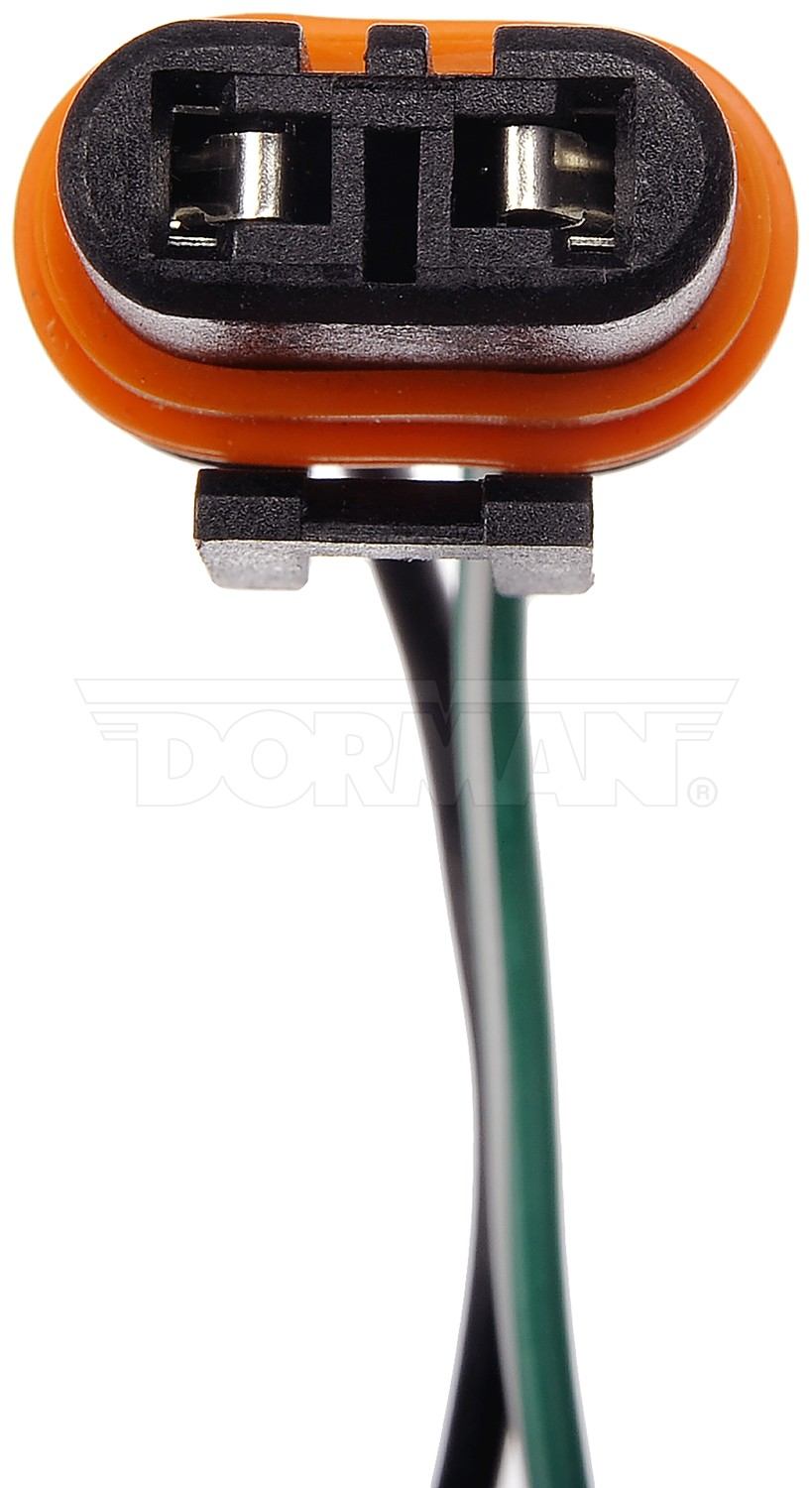 Dorman - TECHoice Headlight Socket with Two Lamp Sockets And Three Connectors for 2014-07 Chevrolet 645-745