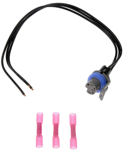 Dorman - TECHoice Electrical Pigtail Oil Pressure Switch Connector with weatherproof terminals and locking tab for 2005-87 General Motors 645-780