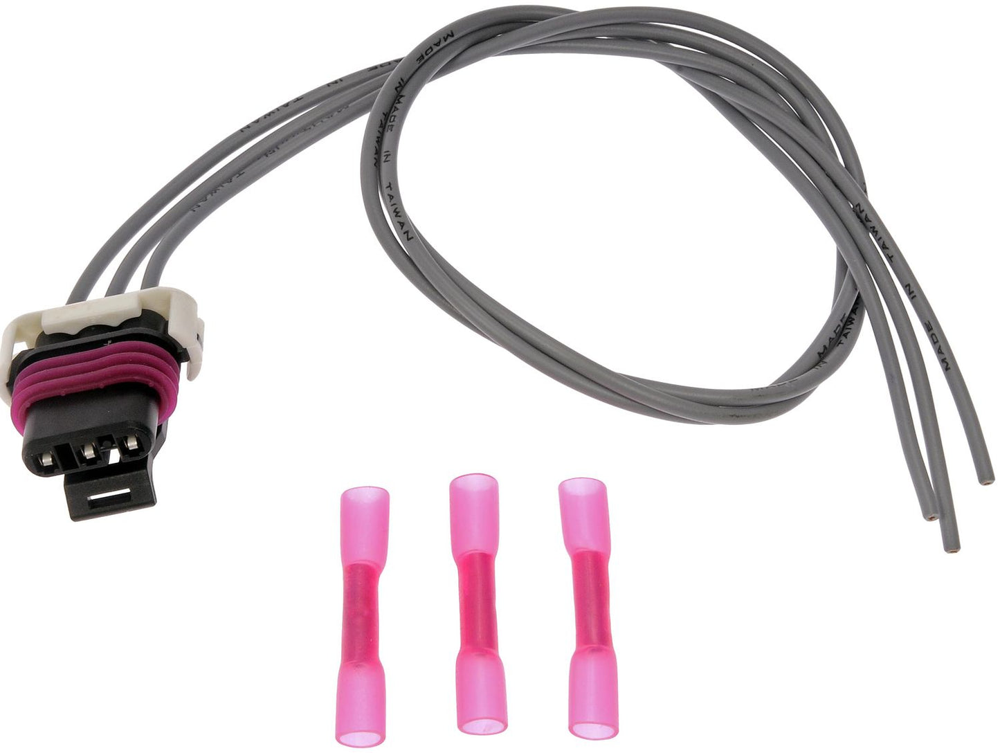 Dorman - TECHoice Electrical Pigtail Cam Crank Mass Air Flow Sensor Connector with weatherproof terminals locking tab for 2012-94 General Motors 2008-05 Saab 645-785