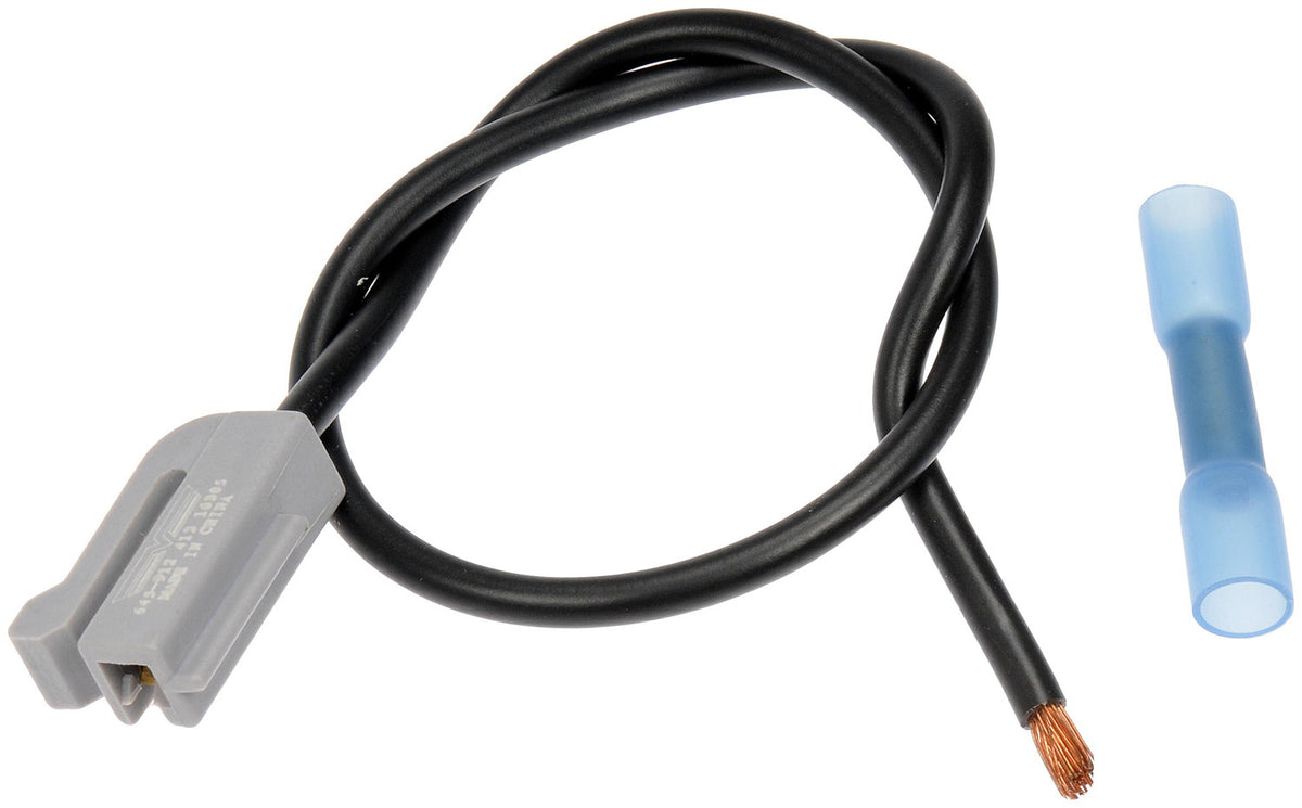 Dorman - TECHoice Electrical Pigtail 1 Wire with Rectangular Male Connector for Ford 1991-2015, Lincoln 1995-2012, Mercury 1994-2011 645-912