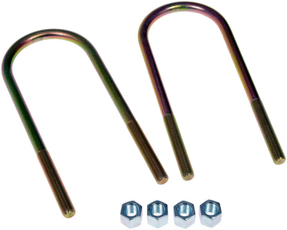 Dorman Autograde Threaded U-Bolt 1/2 Inch X 9 Inch X 3-1/4 Inch Round for Suspension Repair 660-120