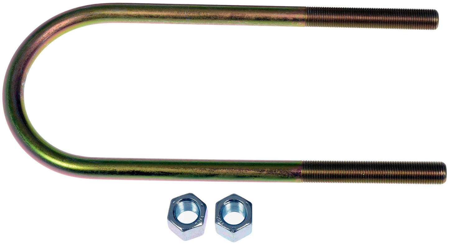 Dorman Autograde Threaded U-Bolt 1/2 Inch X 9 Inch X 3-1/4 Inch Round for Suspension Repair 660-120