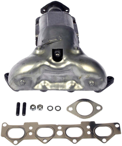 Dorman - OE Solutions Catalytic Converter Integrated Exhaust Manifold CARB Compliant for 2006-05 Hyundai Tucson Kia Sportage 673-980