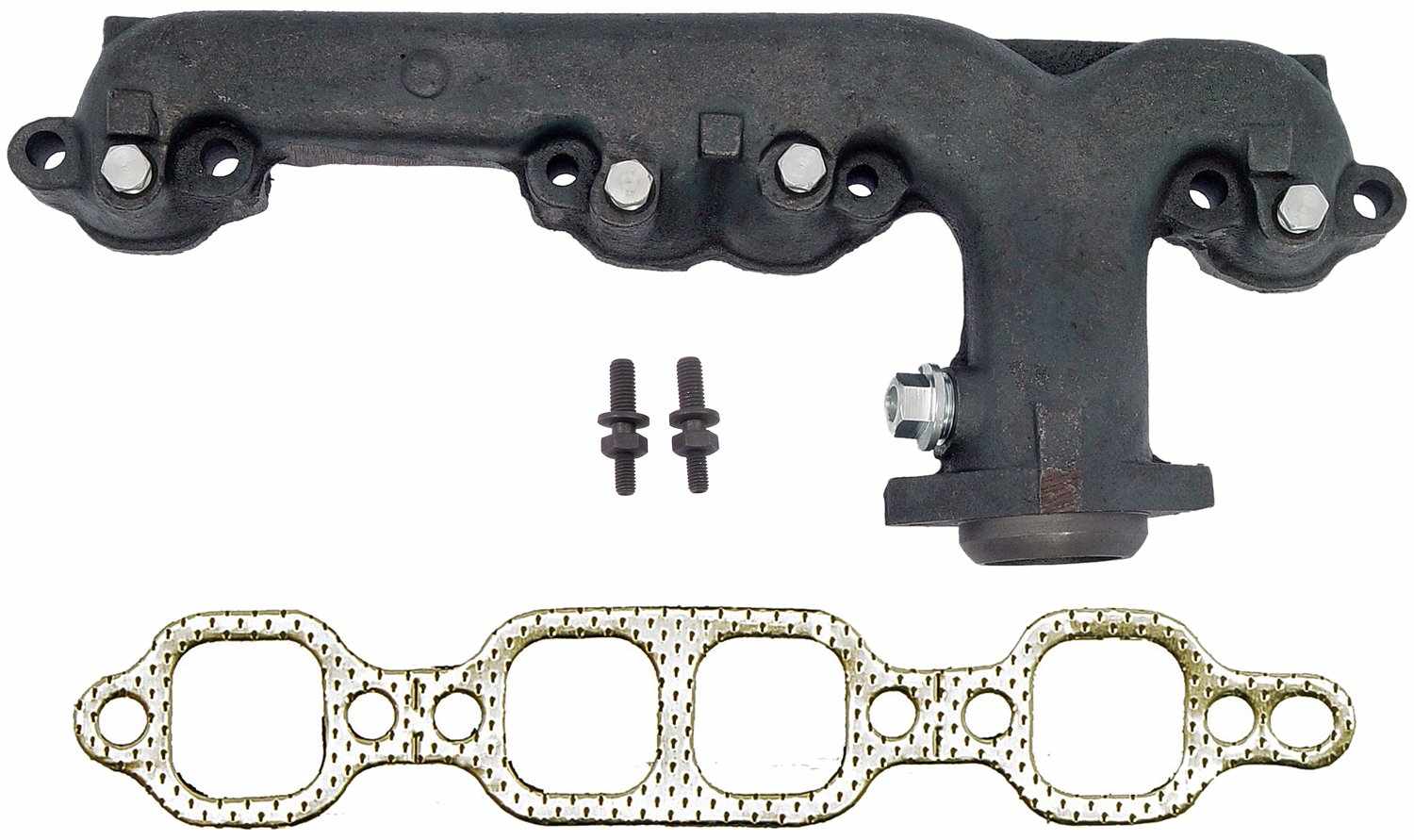 Dorman Exhaust Manifold, OEM Replacement, Cast Iron, Natural, GM, 5.0, 5.7L,