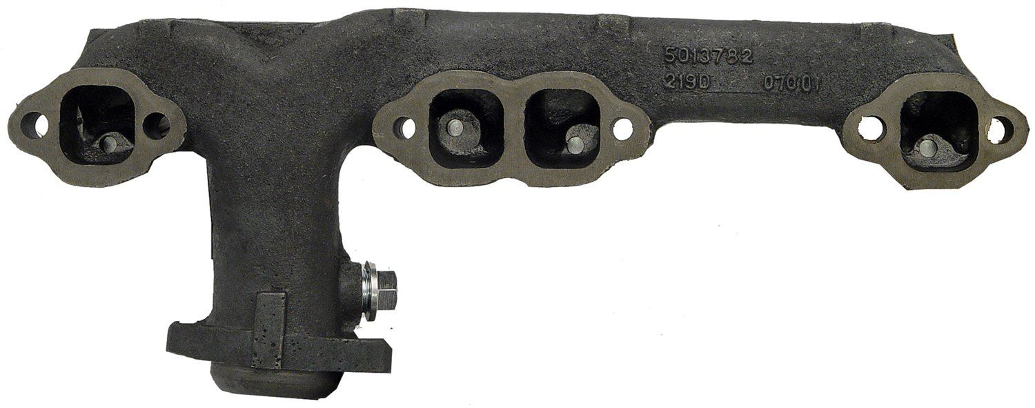 Dorman Exhaust Manifold, OEM Replacement, Cast Iron, Natural, GM, 5.0, 5.7L,