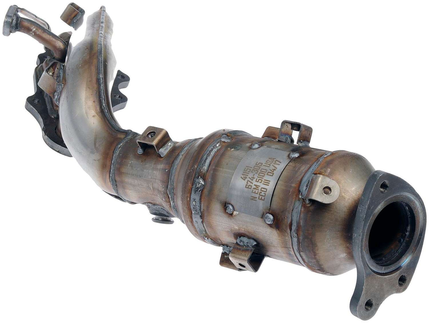 Dorman OE Solutions Catalytic Converter with Integrated Exhaust Manifold with Not CARB Compliant for 2019-13 Toyota 4Runner 2014-13 Toyota FJ Cruiser 674-305
