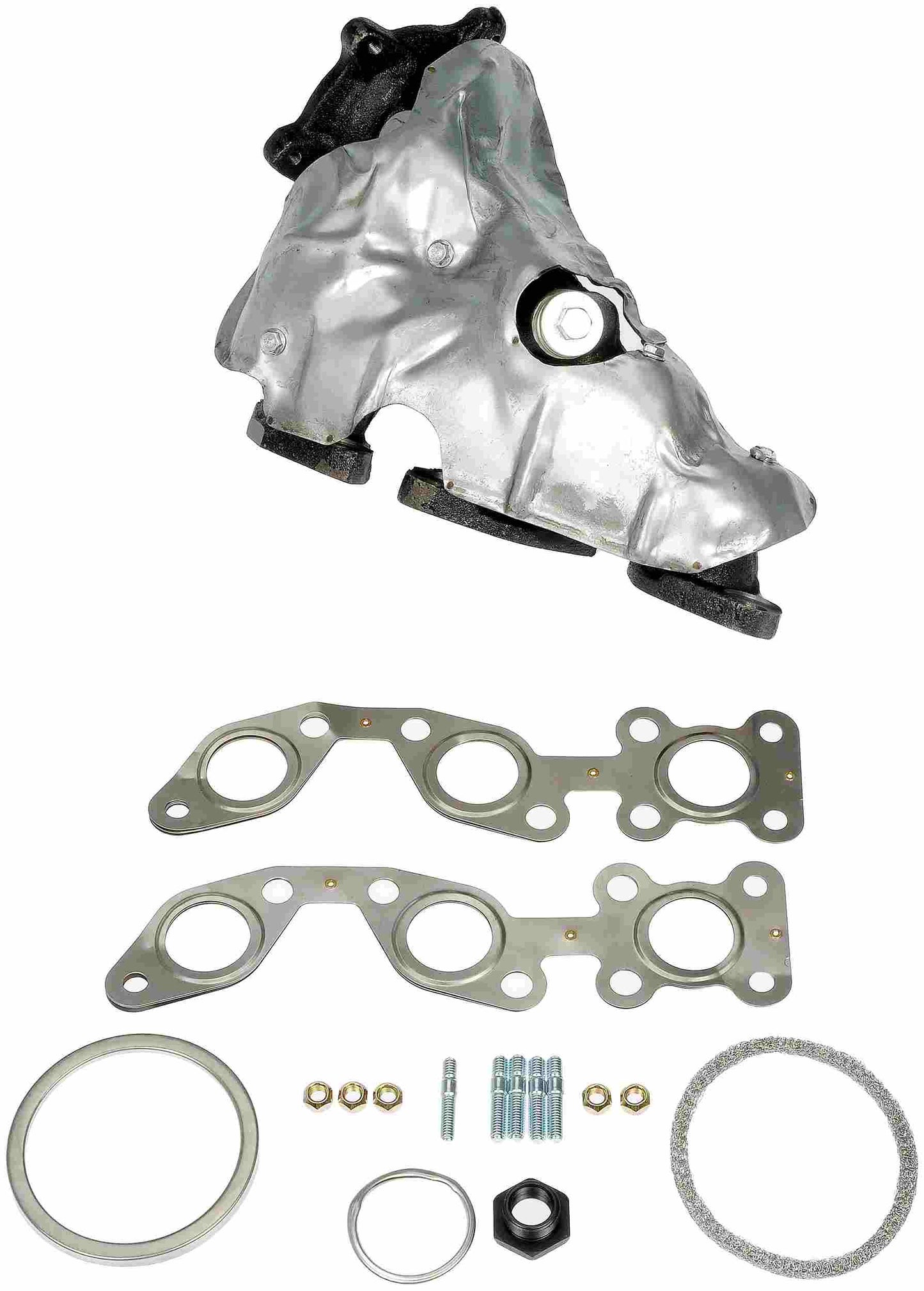 Dorman OE Solutions Exhaust Manifold Kit with Gaskets for 2000-2009 Infiniti QX4 & 2000-2009 Nissan Pathfinder 674-431