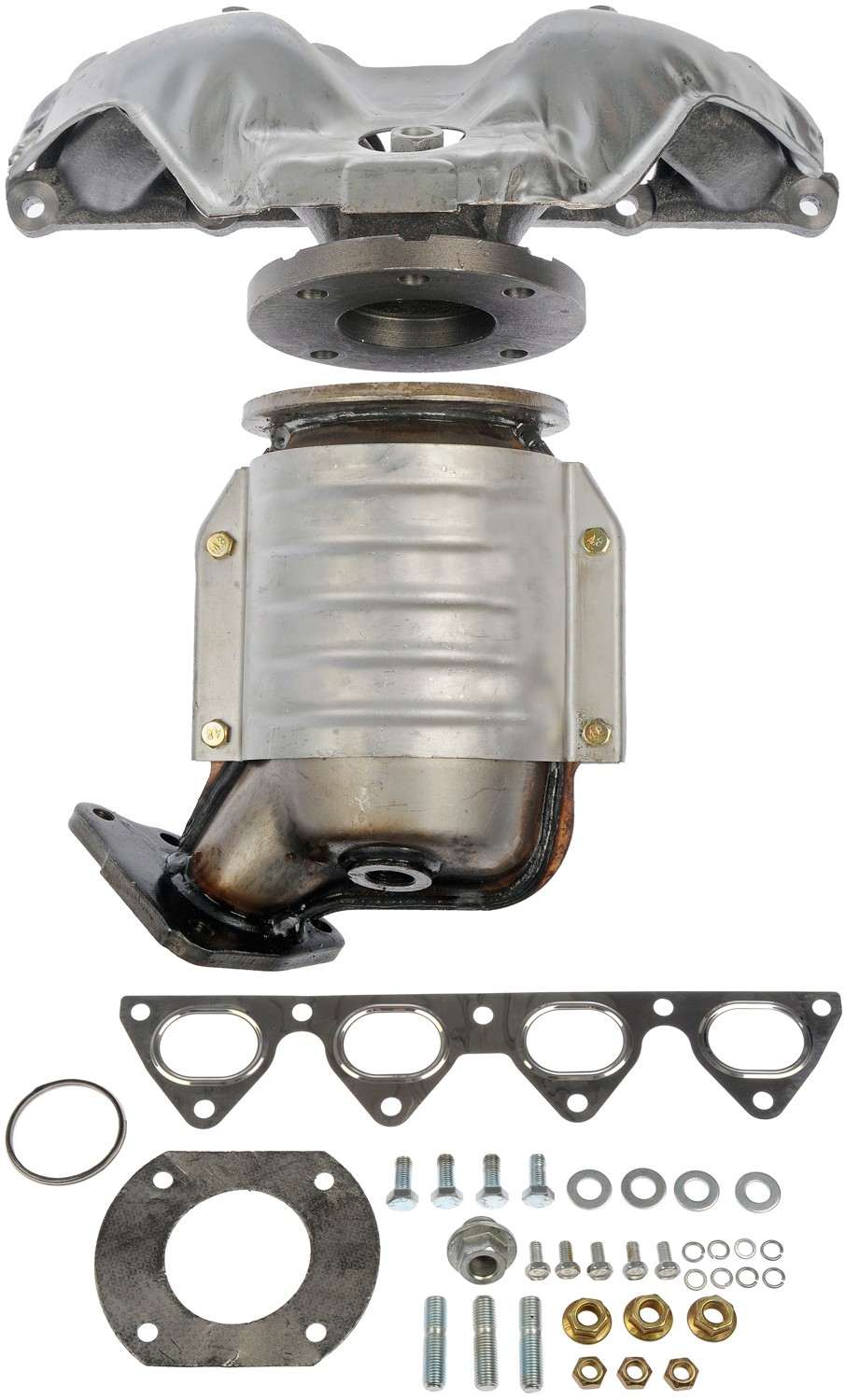 Dorman OE Solutions Catalytic Converter with Integrated Exhaust Manifold for 1997-2000 Honda Civic/Del Sol 674-439