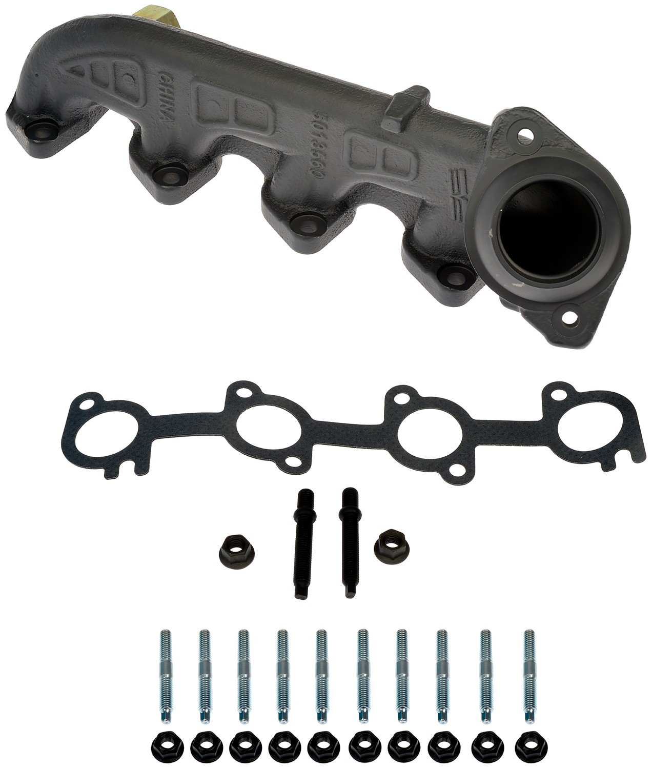 Dorman - OE Solutions Exhaust Manifold Ceramic Coated with Heat Distribution for 2016 Ford
