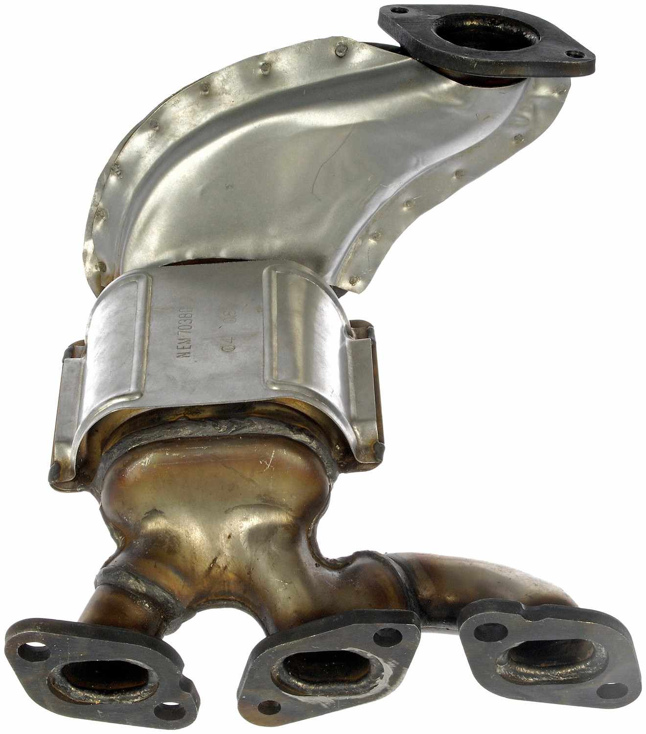 Dorman Catalytic Converter with Integrated Exhaust Manifold with Not CARB Compliant for 2000-01 Ford Sable 2000-05 Ford Taurus 2000-05 Mercury Sable 674-609
