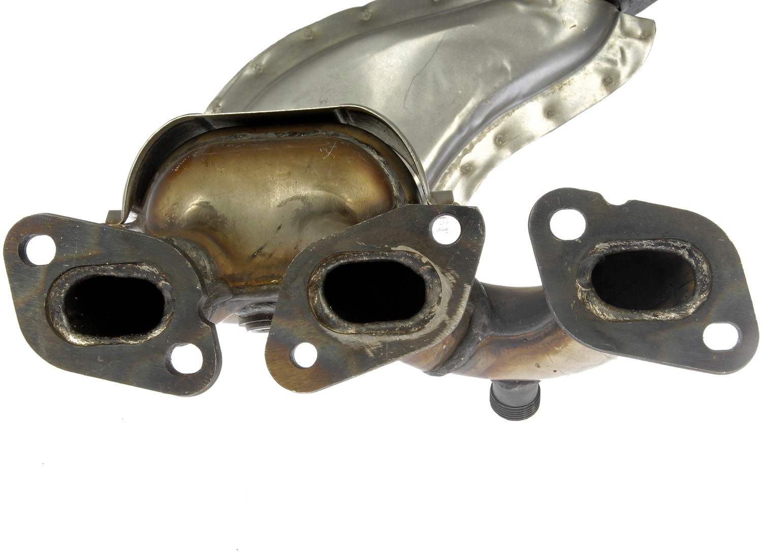 Dorman Catalytic Converter with Integrated Exhaust Manifold with Not CARB Compliant for 2000-01 Ford Sable 2000-05 Ford Taurus 2000-05 Mercury Sable 674-609