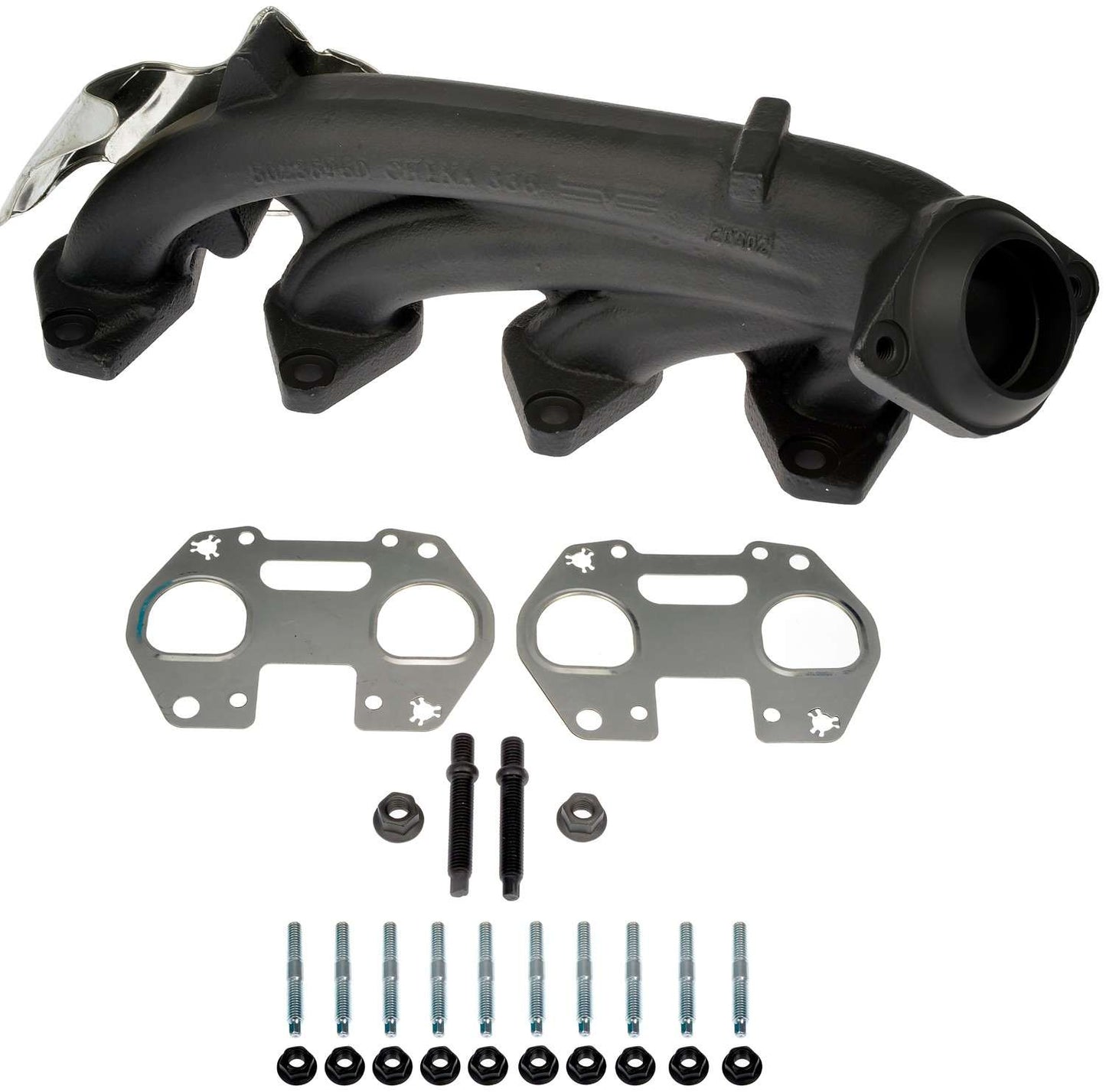 Dorman - OE Solutions Ceramic Coated Exhaust Manifold Kit for 2010-05 Ford F-250 Super Duty, 2006-05 Ford F-350, 2010-05 Ford F-350 Super Duty 674-696XD