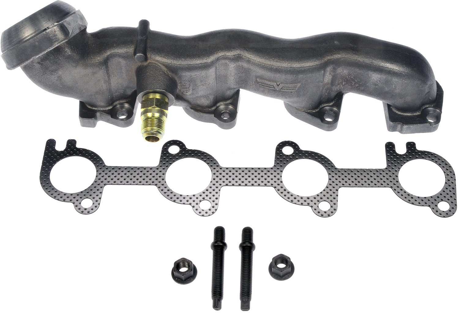 Dorman Exhaust Manifold, Cast Iron, Natural, Each