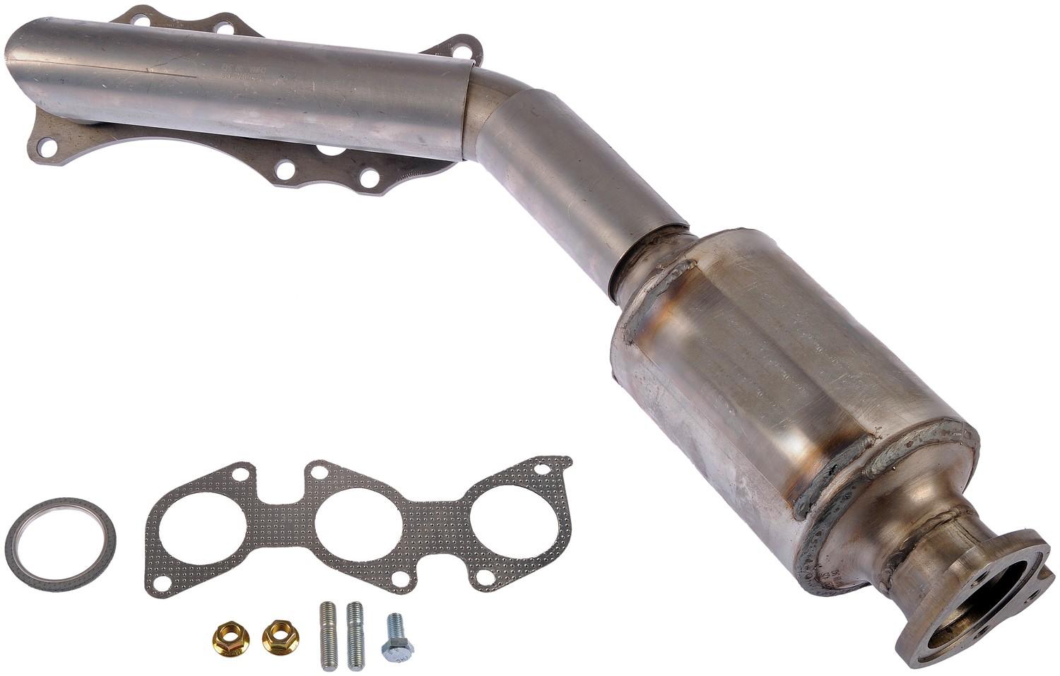 Dorman - OE Solutions Catalytic Converter with Integrated Exhaust Manifold Not CARB Compliant for 2006-2009 Toyota 4Runner FJ Cruiser Tacoma Tundra 674-797