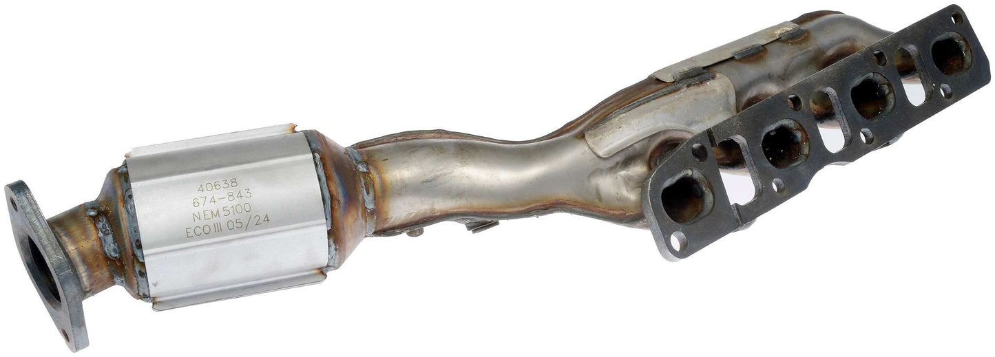 Dorman - OE Solutions Catalytic Converter with Integrated Exhaust Manifold for 2010-04 Infiniti 2016-04 Nissan 674-843