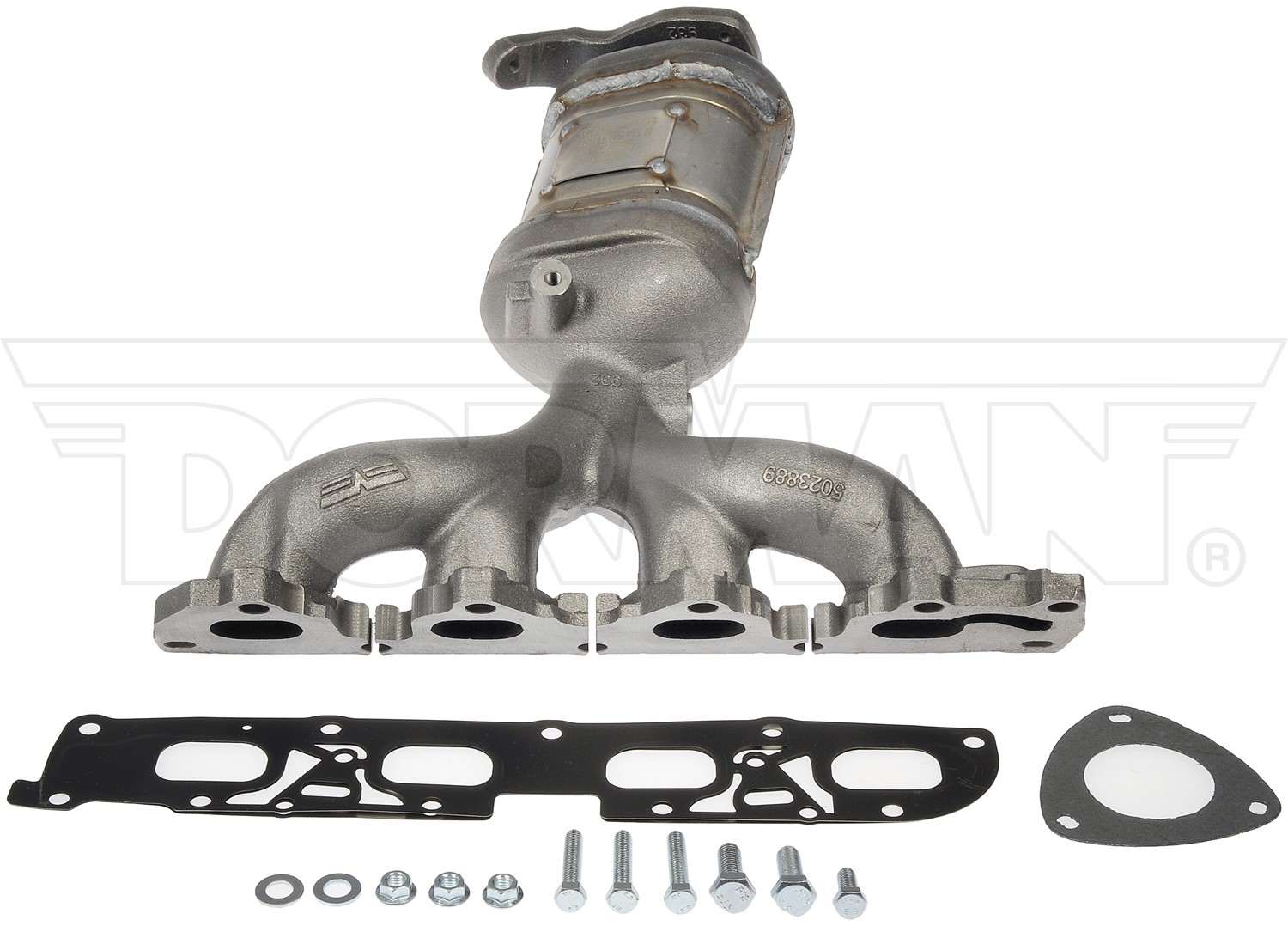 Dorman OE Solutions Catalytic Converter with Integrated Exhaust Manifold with Not CARB Compliant for 2010-08 Chevrolet Malibu Pontiac G6 2008 Saturn Aura 674-890