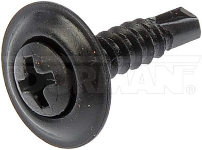 Dorman Autograde Trim Screw Black Countersunk No 8 x 3/4 In for Automotive Fastening 700-152