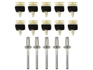 Dorman Autograde Door Panel Trim Retainer Kit for 1996-2005 Chevrolet Cavalier Pontiac Sunfire 702-012