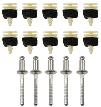 Dorman Autograde Door Panel Trim Retainer Kit for 1996-2005 Chevrolet Cavalier Pontiac Sunfire 702-012