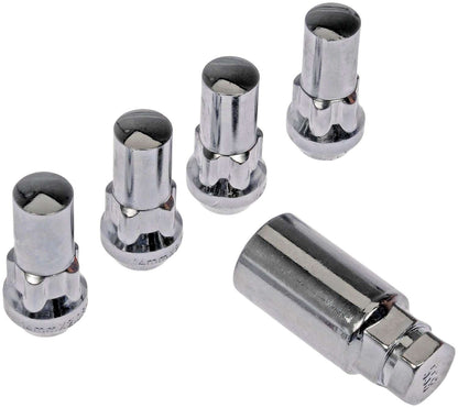 Dorman Autograde Wheel Lock Set Chrome Acorn M14-2.0 for Universal Fitment 711-1028