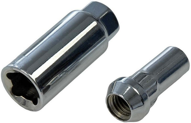 Dorman Autograde Wheel Lock Set Chrome Acorn M14-2.0 for Universal Fitment 711-1028