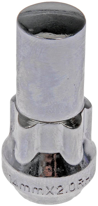 Dorman Autograde Wheel Lock Set Chrome Acorn M14-2.0 for Universal Fitment 711-1028