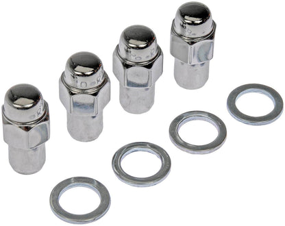 Dorman - Autograde Wheel Lug Nut Chrome Std Mag 2-Pc 7/16-20 711-108