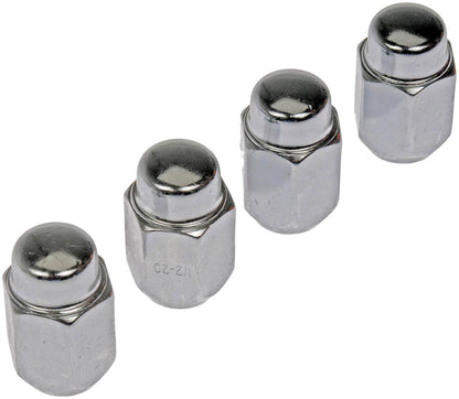 Dorman - Autograde Wheel Lug Nut Chrome Acorn 2-Pc 1/2-20 for 2005-46, 1942-36