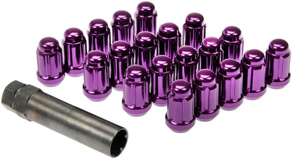 Dorman Autograde Purple Spline Drive Wheel Lock Set 1/2-20 for 1942-1946 and 2018-2024 Vehicles 711-255J