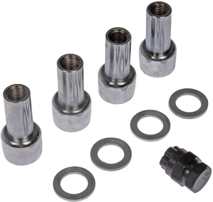 Dorman - Autograde Wheel Lock Set with Chrome Crager Sat Mag Lock 711-322