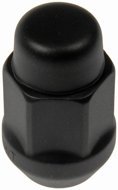 Dorman Autograde Matte Black Acorn Wheel Lock Set M12-1.50 for 1968-2022 Vehicles 711-335C