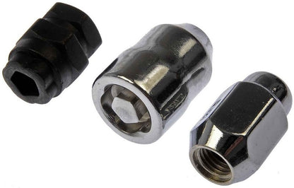 Dorman Autograde Chrome Acorn Wheel Lock Set M12-1.50 20 Piece for 2022-2068 Vehicles 711-341