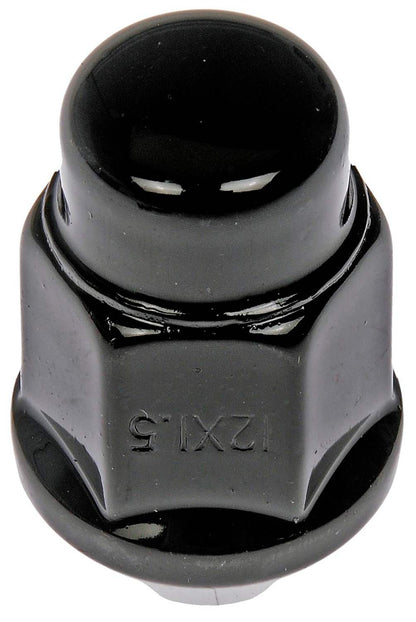 Dorman Autograde Wheel Lock Set Black Chrome Acorn M12-1.50 20 Piece Kit 711-346