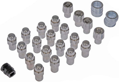 Dorman Autograde Chrome Standard Mag 2-Piece Wheel Lock Set M12-1.50 711-348