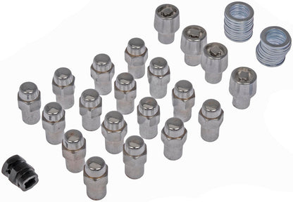Dorman Autograde Chrome Standard Mag 2-Piece Wheel Lock Set M12-1.50 711-348