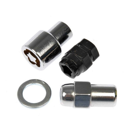 Dorman Autograde Chrome Standard Mag 2-Piece Wheel Lock Set M12-1.50 711-348