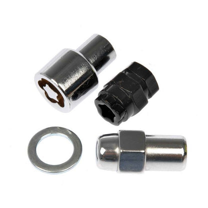 Dorman Autograde Chrome Standard Mag 2-Piece Wheel Lock Set M12-1.50 711-348