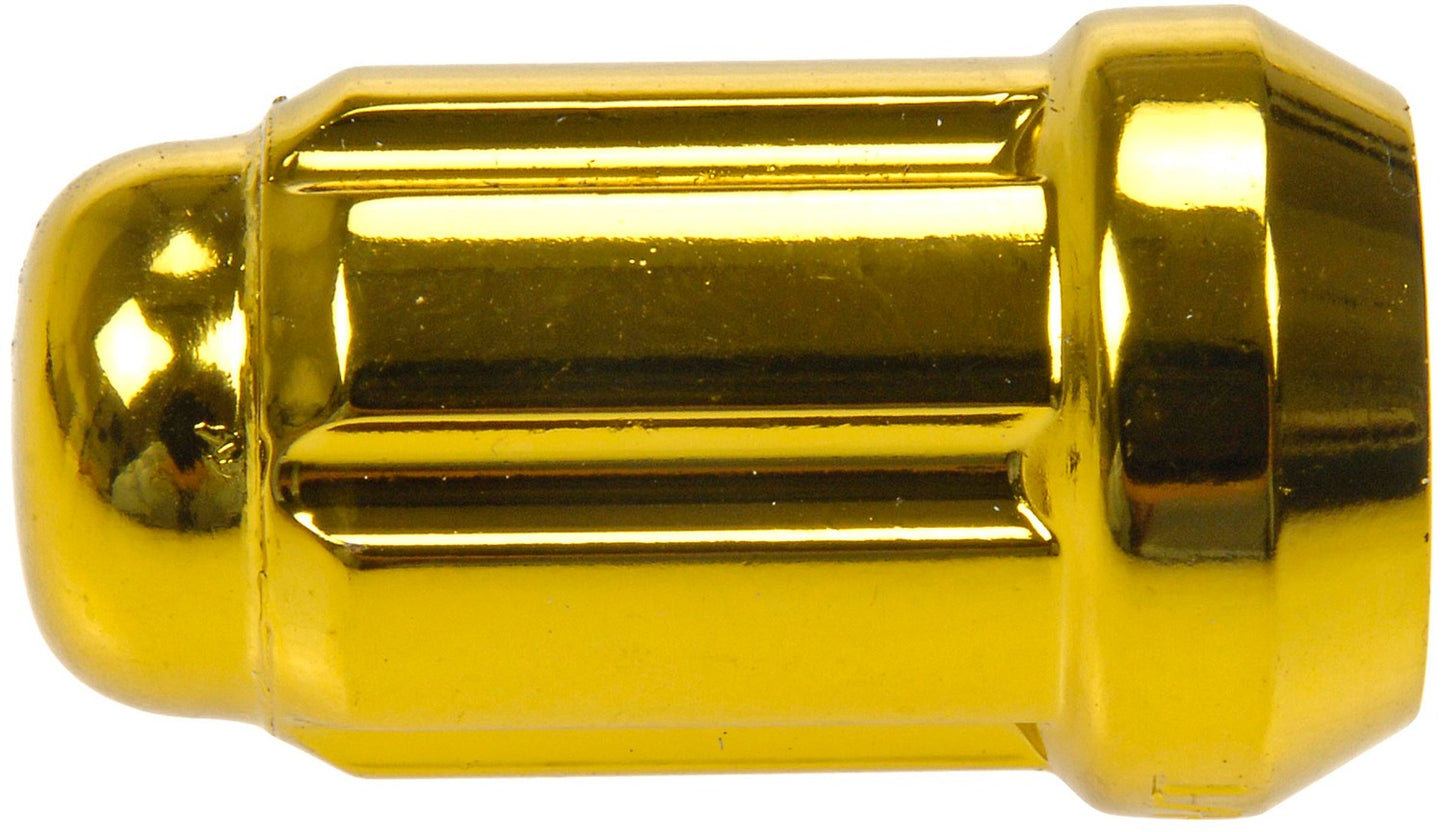 Dorman Autograde Gold Spline Drive Wheel Lock Set M12-1.50 with 20 Pieces for 1968-2023 Vehicles 711-355K