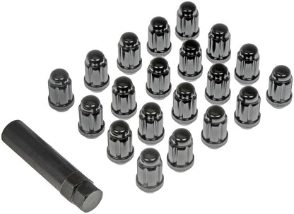 Dorman - Autograde Wheel Lock Set Black Chrome Spline Drive Lock M12-1.50 for 2023-68 711-356