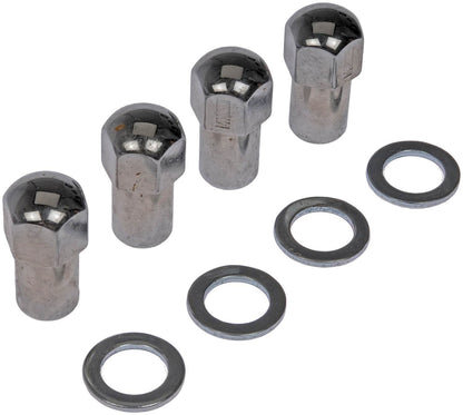 Dorman - Autograde Wheel Lug Nut Chrome Duplex Mag M14-1.50 for 2010 Buick, 2015 Cadillac, 2011 Chevrolet, 1991-88 Dodge, 1991-88 GMC 711-603
